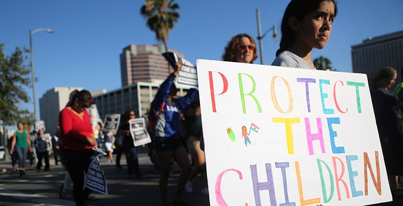 Activists In L.A. Protest Separation Of Migrant Children From Families Activists In L.A. Protest Separation Of Migrant Children From Families